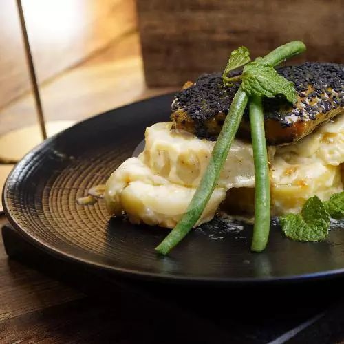 Black Sesame Salmon